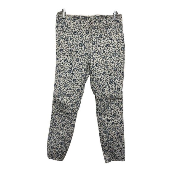 Madewell Skinny Ankle Floral Jeans, Size 26 - Picture 2 of 12